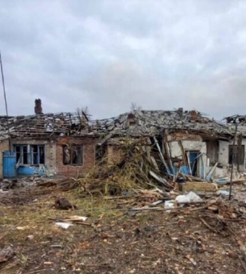 Російські військові зранку обстріляли лікарню у Бахмуті
