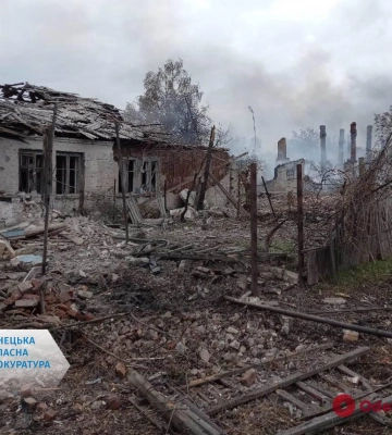 Внаслідок нічного обстрілу Курдюмівки на Донеччині загинули 3 особи, - ОВА. ФОТОрепортаж