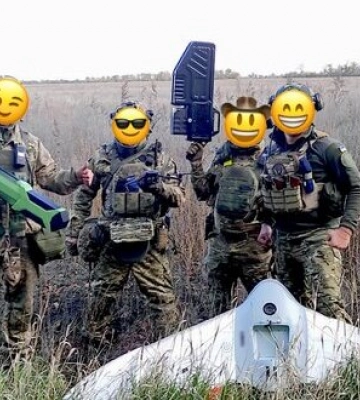 Нацгвардейцы сбили российский разведывательный беспилотник на Донетчине. ВИДЕО+ФОТО