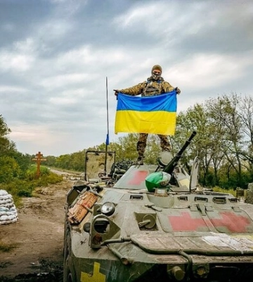 Карта бойових дій в Україні 24 жовтня