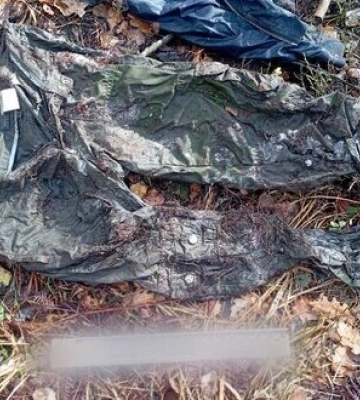 Тіло вбитого окупантами чоловіка виявили в лісі на Київщині, - Нєбитов. ФОТО