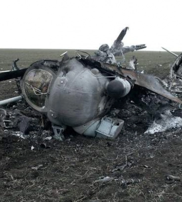 За пів години на Херсонщині збили відразу 2 ворожі вертольоти