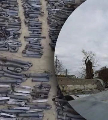 У Харкові з’явилося поле боєприпасів, якими росіяни обстрілюють місто (відео)