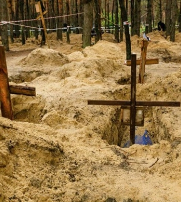 У Лимані повідомили поліції про 39 місць поховань
