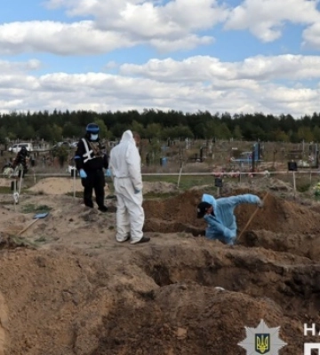 На освобожденной территории Донетчины уже эксгумировали 131 тело