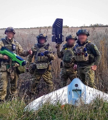 Тероборонівці з Дніпра приземлили два ворожі дрони-розвідники. Тепер вони працюватимуть на користь ЗСУ