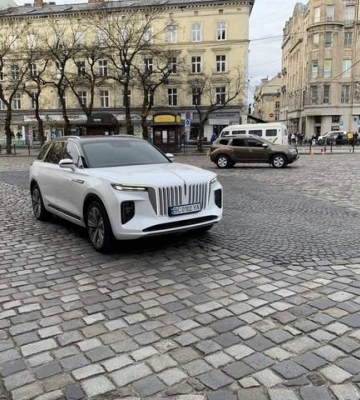 В Україні з’явився китайський електромобіль вартістю від 80 000 доларів