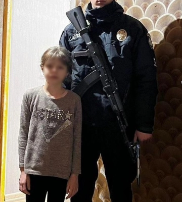 В Харькове девятилетняя девочка сбежала от пьяной матери (Фото)