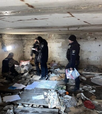 13 мішків: в Ізюмі виявлено секретні документи російських військових