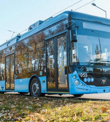В Виннице выпустили новый автономный троллейбус – фото