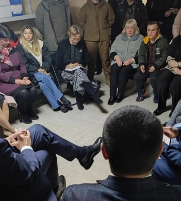 Штайнмайєр ховався у бомбосховищі у Чернігівській області під час повітряної тривоги