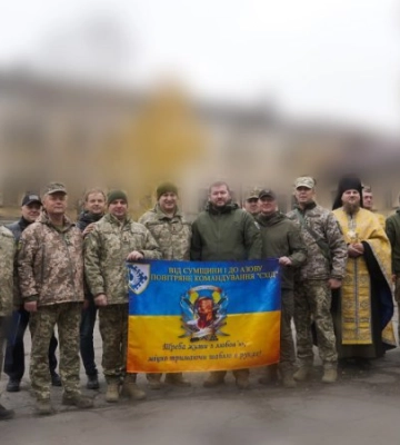 Воздушные силы на Полтавщине пополнились зенитным ракетным полком