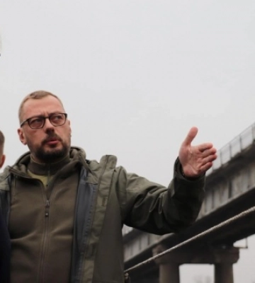 Штайнмайер прятался в бомбоубежище в Черниговской области во время воздушной тревоги