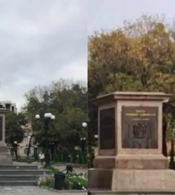 Росіяни вивезли з Херсона бронзовий памʼятник Потьомкіну