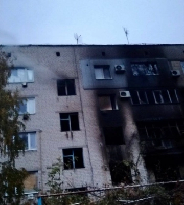 Рашисти запальними снарядами обстріляли місто на Запоріжжі