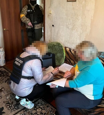 Очільницю створеної окупантами «роспочти» затримали на Харківщині