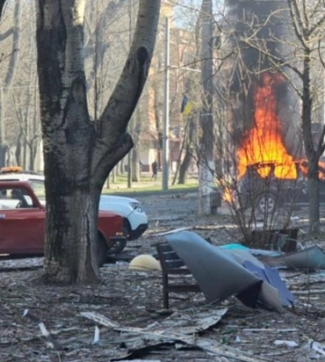 Армія РФ обстріляла Дніпровський район Херсона: є поранені