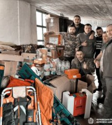 Чергову партію допомоги отримали буковинські захисники на передовій