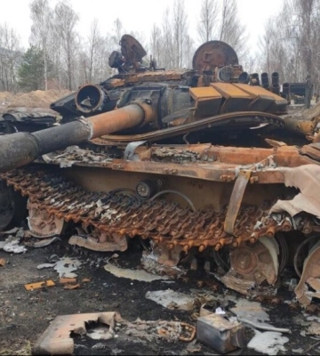 Бійці 92 ОШБр знищили російський танк Т-90М, &quot;буханку&quot; та вогневу позицію кулеметника на Харківщині. ВIДЕО
