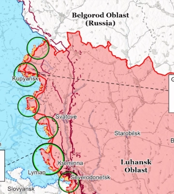 ISW заявив про просування окупантів у районі Куп’янська