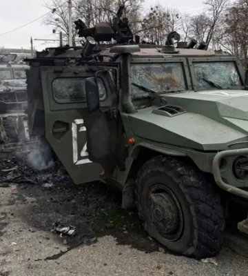 Армія РФ за добу втратила 1540 окупантів, 9 танків і 37 бронемашин