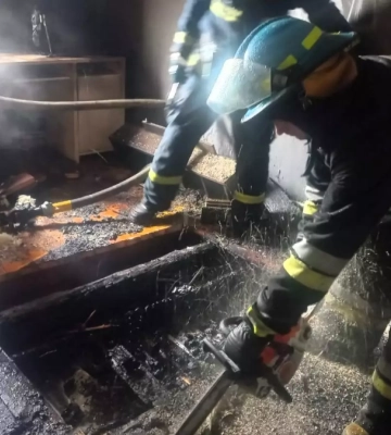 На Надвірнянщині палав житловий будинок