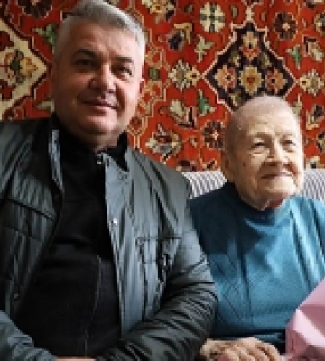 Мешканка Миколаєва Валентина Хомутянська відзначає свій 100-річний ювілей