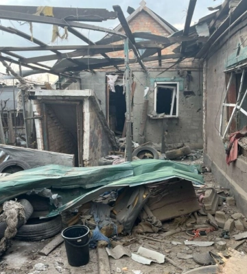Росіяни били по Нікопольщині близько 30 разів, постраждали 3 людини, серед них дитина. ФОТОрепортаж
