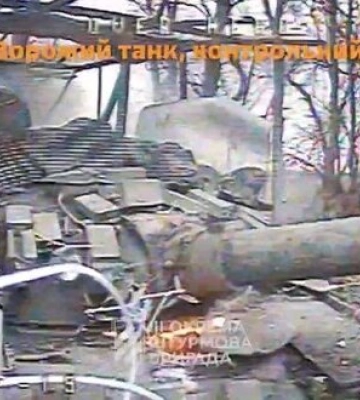 Воины 3-й ОШБр атаковали российский танк, пикап, минометы, орудие, антенну, а также укрытие с пехотой. ВИДЕО