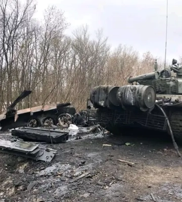 РФ за добу в Україні втратила 1410 окупантів, 10 танків і 24 артсистеми