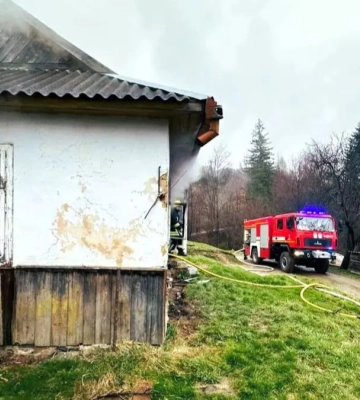 В Яремче на пожежі травмувалася жінка