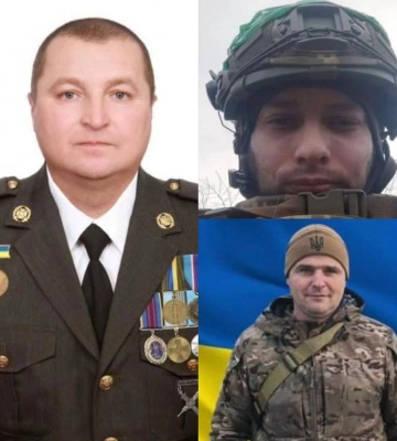 У Рівненській області попрощалися із трьома військовослужбовцями