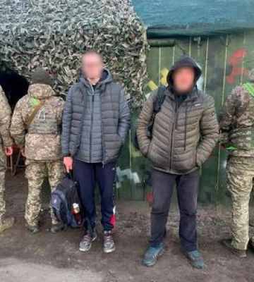На Волині затримали двох полтавців, які намагались перетнути кордон