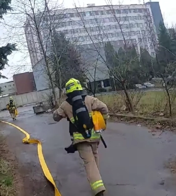 У Рівному горів Радіозавод (ВІДЕО)