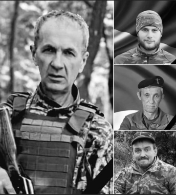 Андрій Фітель, Юрій Яцків, Василь Якубович, Ігор Цихоцкий. Прощання з Героями