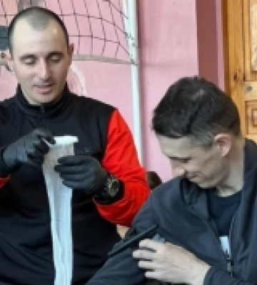 Зустріч з волонтером: у селі на Волині учнів навчали рятувати життя