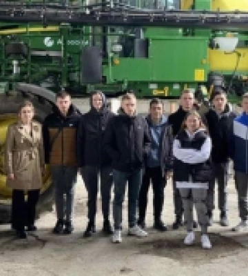 Студенти-агрономи з Горохова опановують практичні навички в «Волинь-Агроцентрі»
