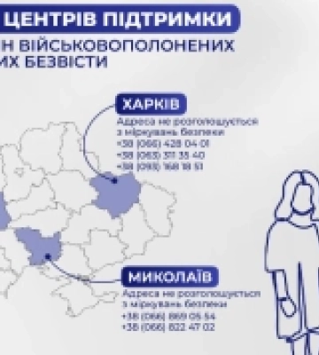 У Миколаєві розпочав роботу Центр підтримки сімей військовополонених і зниклих безвісти