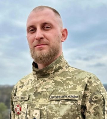 Командира розвідувальної роти Полтавської бригади ТрО нагородили орденом