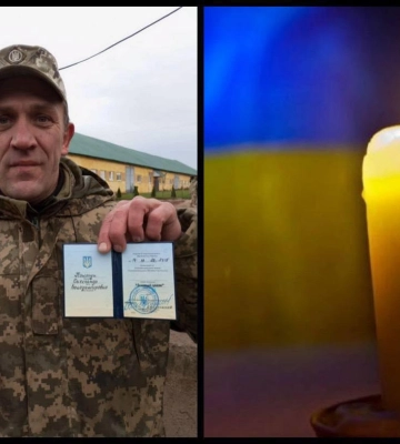 На Сарненщині в останню дорогу провели воїна ЗСУ, який помер у лікарні