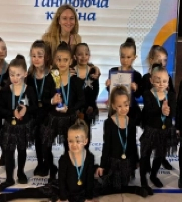 Вихованки Будинку культури Ківерців виступили на всеукраїнському конкурсі з хореографії