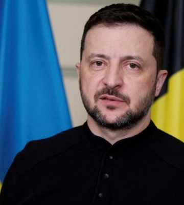 «Никто никогда не забудет и не простит России». Зеленский посетил Ягодное на Черниговщине — фото