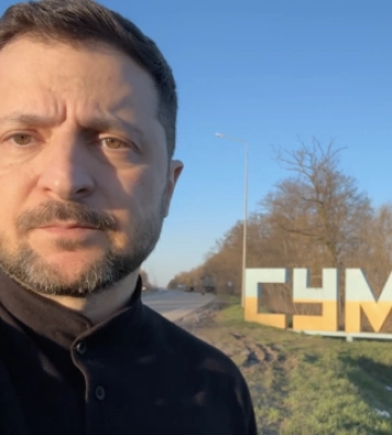 Зеленський у Сумах: Спрямовуємо додаткові кошти для прикордонних та прифронтових громад