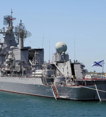 Росія будує в Керчі корабель, який перевершить флагмана Чорноморського флоту