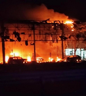 Внаслідок нічної атаки ворожих БпЛА на Київщину постраждала людина, - ОВА