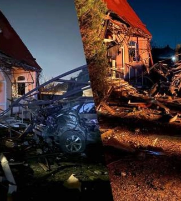 Понівечені адмінбудівлі та лінія електропередач: в ОВА розповіли про наслідки атаки на Дніпро