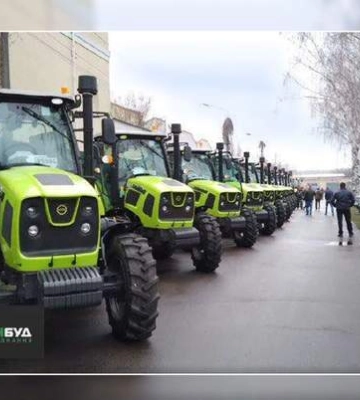 Для Киева закупили фермерские китайские тракторы