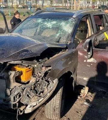 В Днепре взорвался автомобиль чиновника