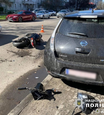 У Рівному в ДТП травмувався 22-річний мотоцикліст (ФОТО)