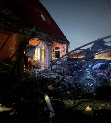Вночі 4 квітня війська рф здійснили чергову масовану атаку безпілотниками по Дніпру